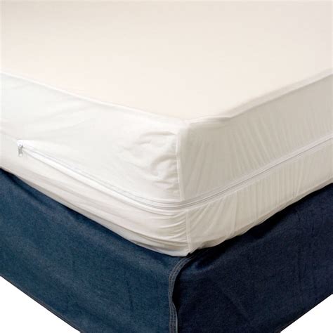 plastic mattress protector zippered twin waterproof vinyl mattress cover heavy duty noiseless