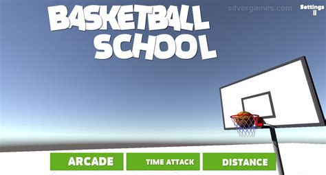 Basketball School Play Online On Silvergames 🕹️