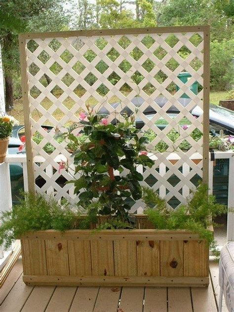 Pretty Privacy Fence Planter Boxes Ideas To Try34 Privacy Planter