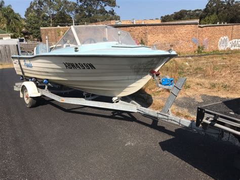 M Stebercraft With Trailer And Evenrude Motor Selling Very Cheap For Sale From Australia