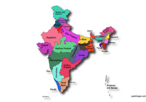 Download Free India Vector Map Eps Svg Pdf Png Adobe Illustrator