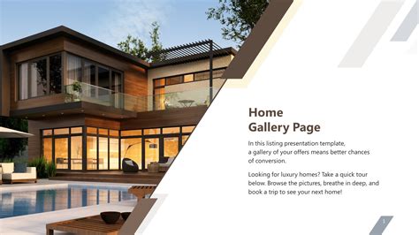 Download Luxury Home Gallery Page Powerpoint Slide Templates For Free