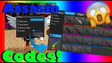 Assassin All New Codes 2020 Roblox Youtube