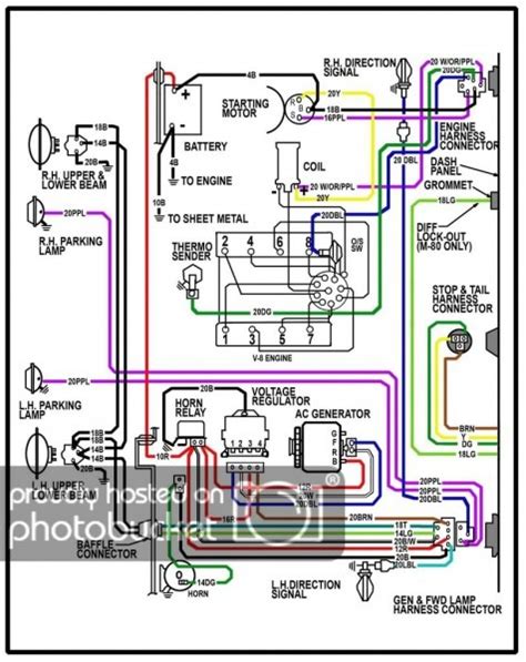 70 Chevelle Wiring Diagram