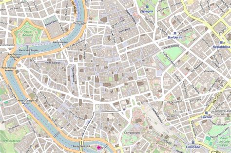 Mappa Di Roma Centro Storico
