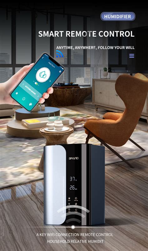 smart remote control cool and warm mist wram most air room steam ultrasonic electric humidifiers