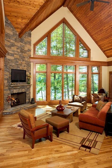 Superb Cozy And Rustic Cabin Style Living Rooms Ideas No 13 Superb