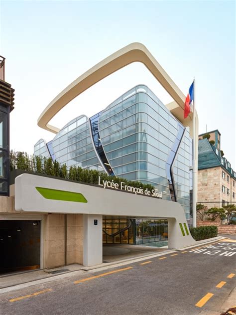 Inauguration Du Nouveau Bâtiment Du Lycée Français De Séoul Agence De