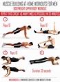 Best At-Home Workouts for Men [with Infographics]