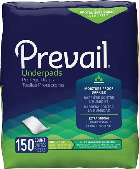 Prevail Disposable Underpads Chux For Surface Protection