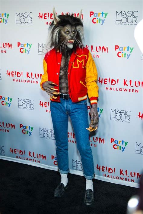 Heidi Klum Dressed Up As The Thriller Werewolf And Completely Won