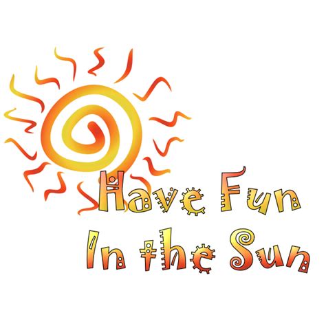 Fun In The Sun Free SVG