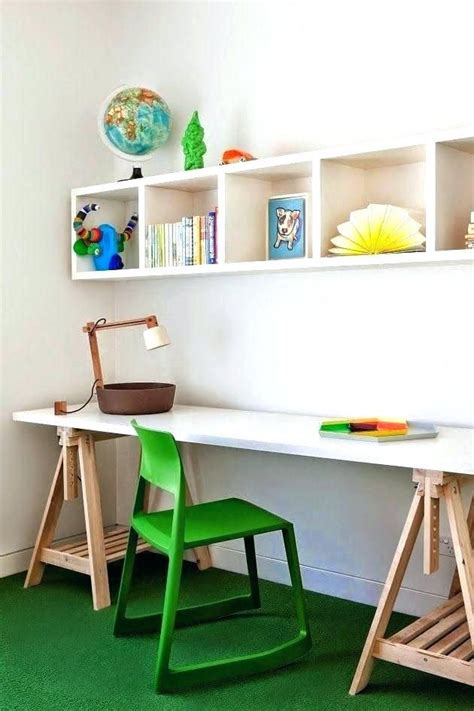 A wide variety of children homework desk options. Image result for long desk kids room (With images ...