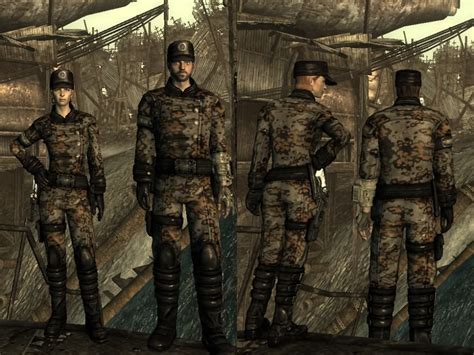 Image Fallout 3 Mod Enclave Officer Panzer Camo 1 Deadliest