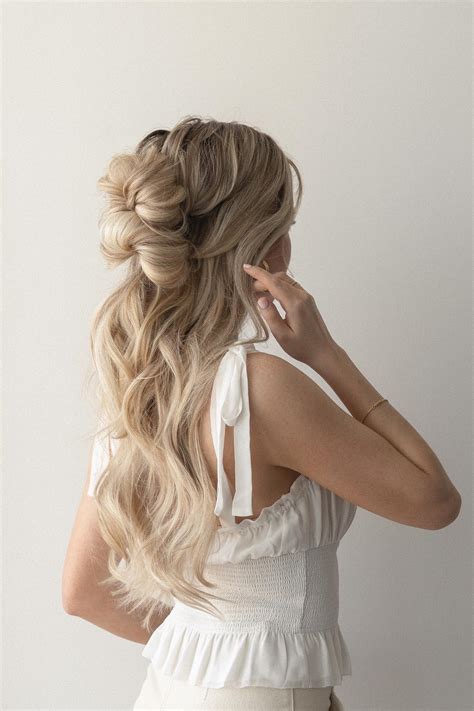 Discover More Than 91 Simple Half Ponytail Hairstyles Ineteachers