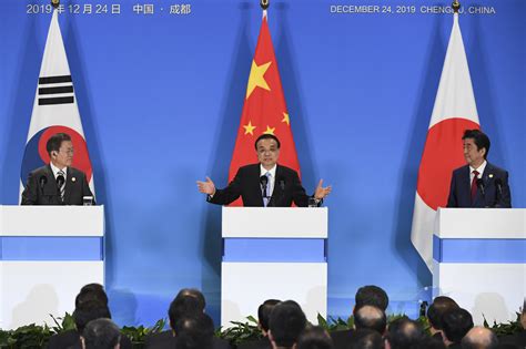 China Japan South Korea Summit Business Alone Wont Heal Deep Wounds