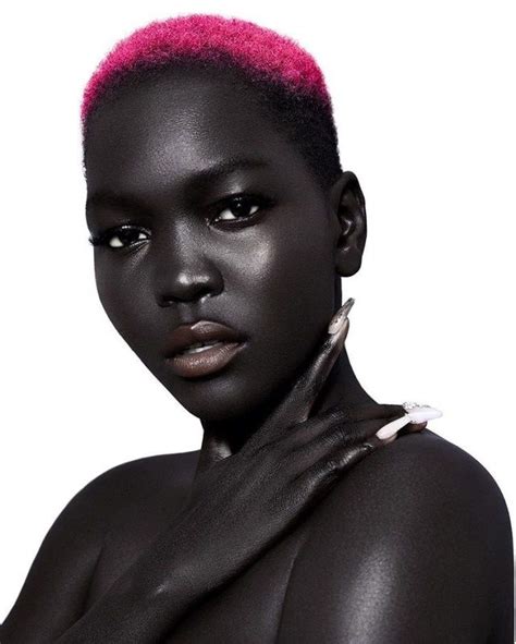 Gh Meet Nyakim Gatwech The Lady Who Has Got The Darkest Skin In