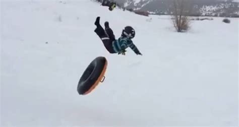 Hilarious Snow Sledding And Snow Tubing Fails Video