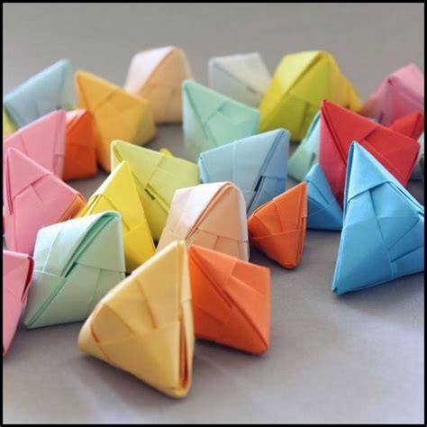 Diy Origami Fortune Cookies Party And Shower Ideas Pinterest