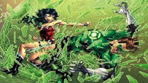 Green Lantern Vs Wonder Woman Youtube