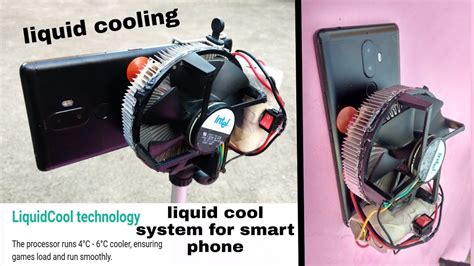 How To Make Phone Cooler At Homeliquid Cooling Phone Cooler Cooling