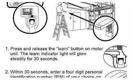 How to program a garage door remote control
