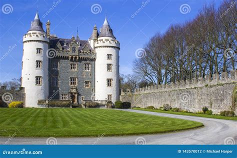 The Privately Owned Killyleagh Castle In Northern Ireland Stock Photo