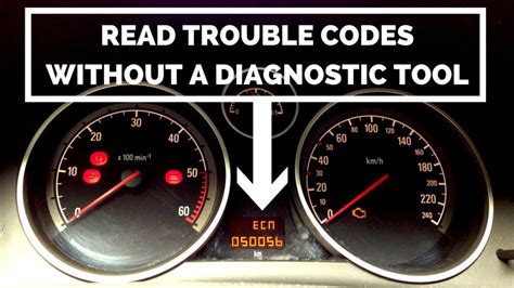 How To Read Fault Codes Without A Diagnostic Tool Astra Zafira