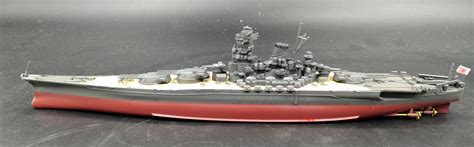 Japan Battleship Musashi Yamato Class 11000 10 Inches Diecast Ship