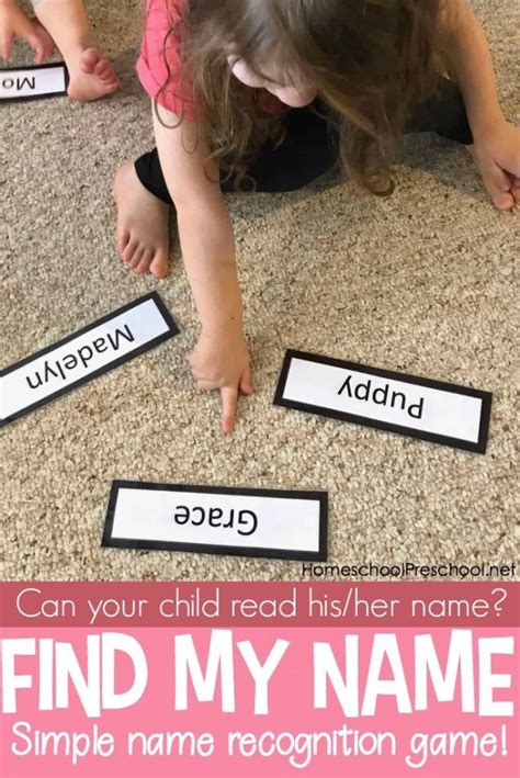 This Find My Name A Quick And Easy Name Recognition Activity Will