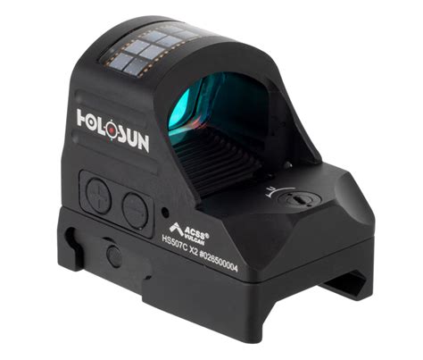 Holosun Pistol Red Dot Sight Acss Vulcan Reticle Hs507c X2 Acss