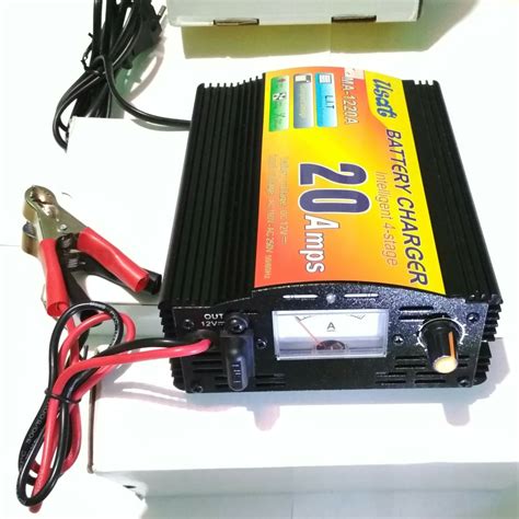 12volt / 10ampere charger aki mobil motor 12v 10a dengan chip pintar anti konslet dan overcharging kabel standart indonesia jual cas aki 10 ampere 12v motor dan mobil. Jual USAT CHARGER AKI MOBIL MOTOR 12 V 20A CAS AKI ...