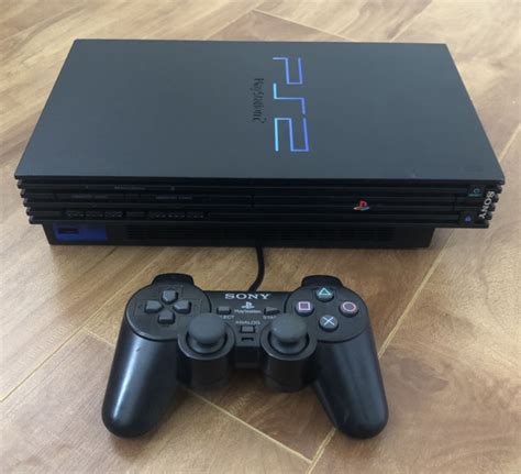 Playstation 2 Console Black Rewind Retro Gaming