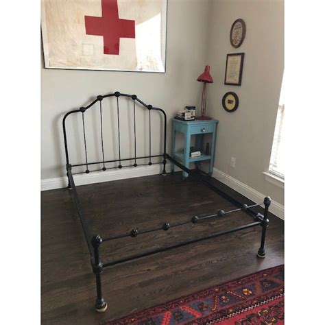 1940s Vintage Iron Full Size Bed Chairish