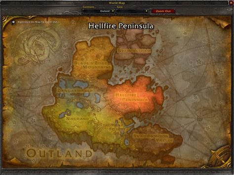 Wow How To Get To Hellfire Peninsula