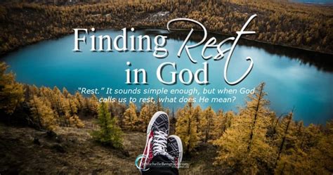 Everyone knows what happened next. Finding Rest in God | Dr. Michelle Bengtson