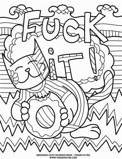 38 most splendiferous ingenious ideas boy coloring pages boys. Cuss Words Coloring Pages Collection | Free Coloring Sheets