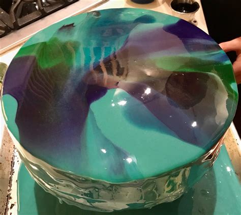 Homemade Mirror Glaze Cake Rfood