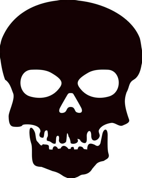 Skull Png Black Skull Logo Free Download