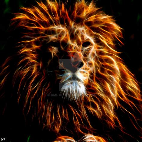 Fractal Lion By Kmf70 On Deviantart