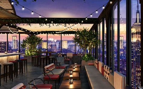 New York Citys Largest Rooftop Bar Is About To Open Travel Leisure