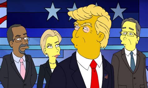 Watch The Simpsons Takes On The Craziness That Is The Us Presidential Election