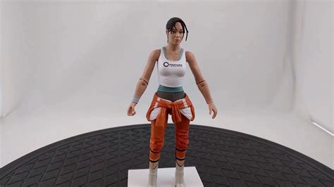 Portal 2 Chell Action Figure Reissue By Neca Youtube