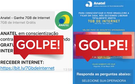 Voc Sabia Anatel Alerta Para Fraude Que Promete Gb De Internet