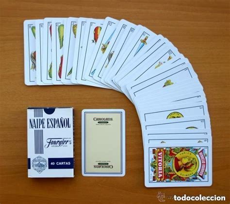 Baraja Heraclio Fournier Completa 40 Cartas Comprar Baraja Española En Todocoleccion