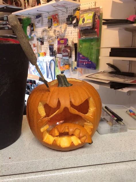 danika aka cbg19 on twitter ok ok here it is the worst pumpkin ever carved tomorrow night