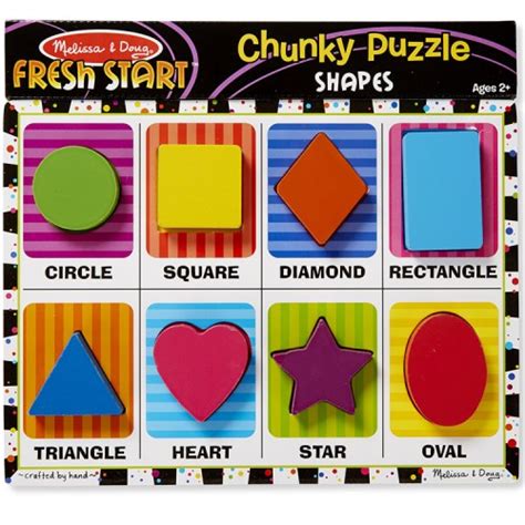 Shapes Chunky Wooden Puzzle