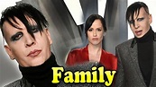 Marilyn Manson Family With Wife Lindsay Usich 2021 in 2021 | Manson ...