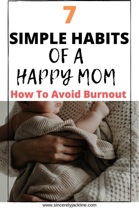 Simple Habits Of Happy Moms Sincerely Miss J In Happy Mom