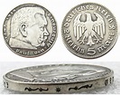 German 5 Reichsmark coin